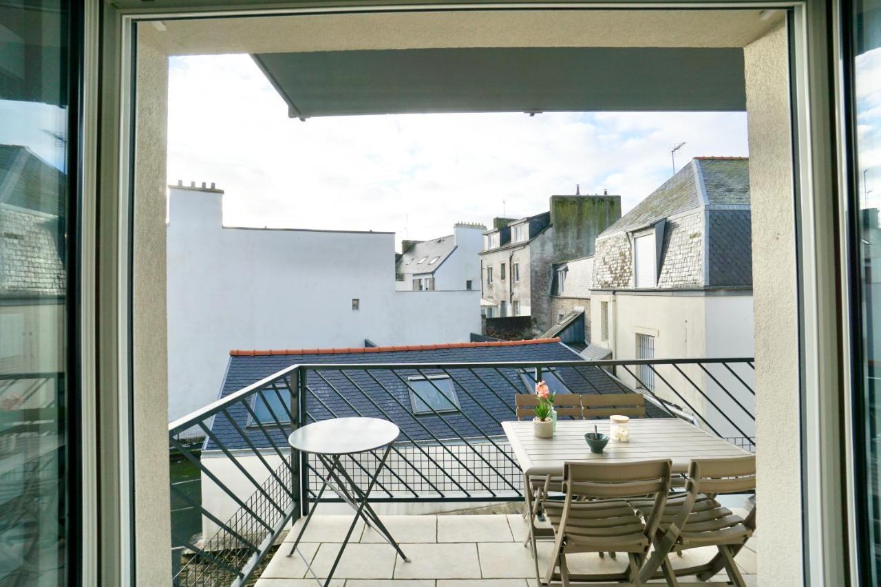 L'Atoll *Hyper Centre*Parking* Apartment Concarneau Bagian luar foto