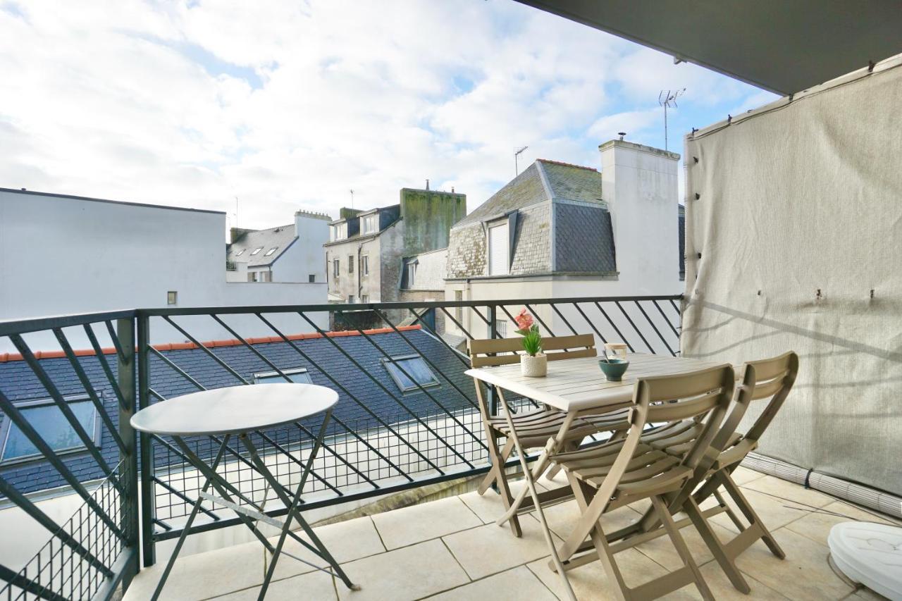 L'Atoll *Hyper Centre*Parking* Apartment Concarneau Bagian luar foto